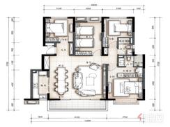 【凤栖捂143㎡】4室2厅2卫1厨1阳台
