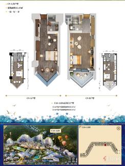 【C9-A、B户型】1室1厅1卫1阳台