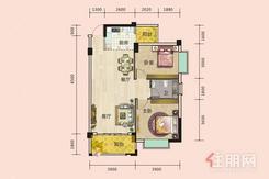 【5/8号楼G2户型】3室2厅2卫1厨2阳台