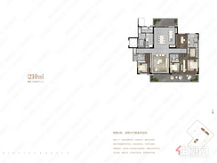 【瑧萃210㎡】4室2厅3卫1厨2阳台