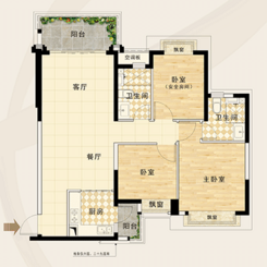 【3房2厅2卫】3室2厅2卫