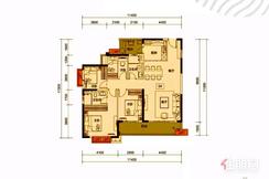【5#04户型】4室2厅2卫1厨3阳台