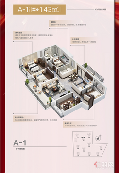 【A-1户型】4室2厅2卫