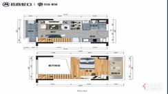 【5.09米层高LOFT公寓】1室1厅1卫1厨