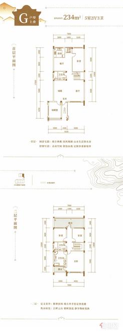 【G户型】5室2厅3卫1厨2阳台