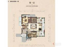 【独栋别墅：一层】