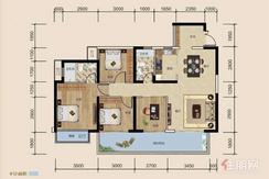 【翰府115㎡】4室2厅2卫1厨1阳台