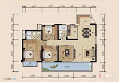 【翰府126㎡】4室2厅2卫1厨1阳台