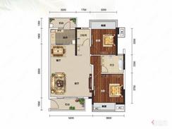 【5#S户型】2室2厅2卫1厨2阳台