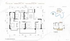 【G户型167㎡】4室2厅2卫1厨2阳台