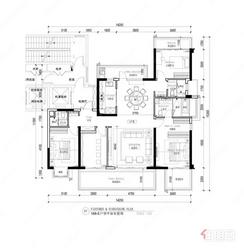 【E户型168㎡】3室3厅3卫1厨4阳台