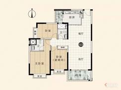 【3室2厅2卫户型】3室2厅2卫1厨2阳台