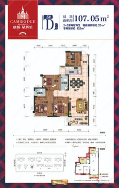 【5#D户型】4室2厅2卫1厨2阳台
