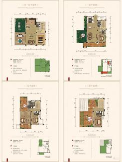 【双拼D4户型】4室2厅5卫1厨