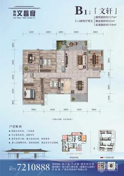 【B1户型】5室2厅2卫1厨2阳台