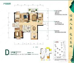 【11#楼D户型3+2房】5室2厅2卫1厨2阳台