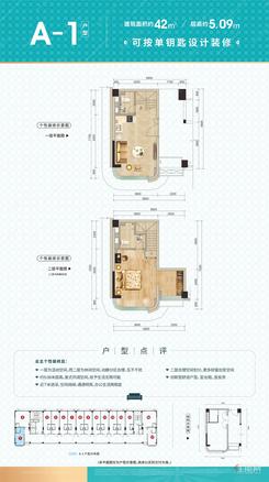 【A1户型-42㎡】