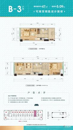 【B3-户型-47㎡】