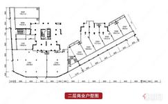 【二层商业户型图】