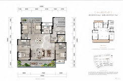 【168平米4+1房】5室2厅3卫1厨2阳台