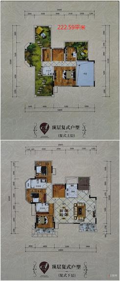 【顶复222.59】4室2厅3卫1厨4阳台