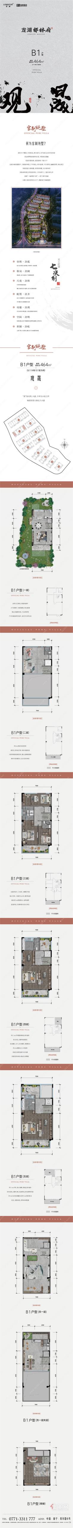 【B1户型464㎡】