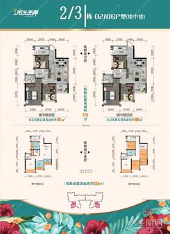 【2/3#栋02/06户型】