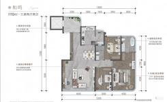 【和鸣110㎡】3室2厅2卫1厨2阳台