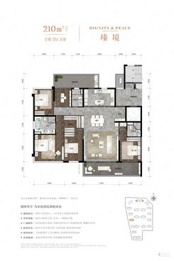 【瑧境210㎡】5室3厅3卫1厨2阳台