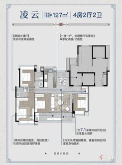 【凌云】4室2厅2卫1厨2阳台