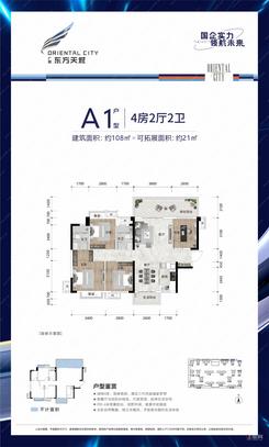 【A1户型01、02】4室2厅2卫
