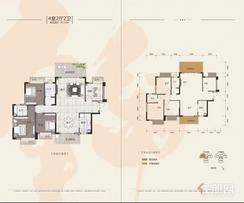 【凯盛·锦绣园133㎡四房】4室2厅1厨2阳台
