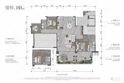 【140㎡四代住宅1】4室2厅2卫1厨2阳台