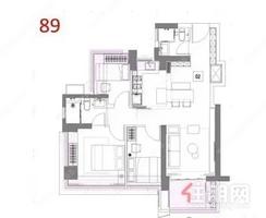 【89㎡3房】3室2厅2卫1厨