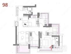 【98㎡4房】4室2厅2卫1厨