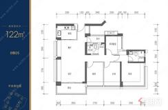 【122平】4室2厅2卫1厨1阳台