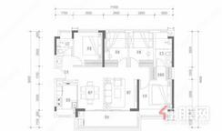 【114㎡四房两厅两卫】4室2厅2卫1厨2阳台