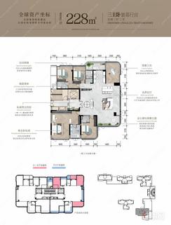 【228㎡五房三厅三卫】5室3厅3卫1厨2阳台