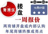 青秀区楼盘一周报价：两商铺开盘或内部认购 年尾商铺热推成亮点