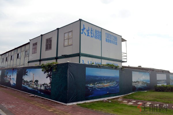 正在建设的伏波文化园