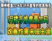 2014年01月柳州楼盘开盘预告打折优惠预告信息一览