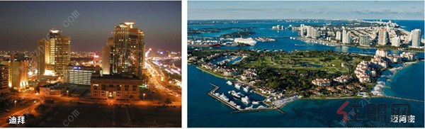 迈阿密、迪拜