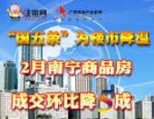 国五条为楼市降温 2月南宁商品房成交环比降5成