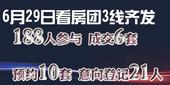 6月29日看房团成绩显著 188人参与成交6套