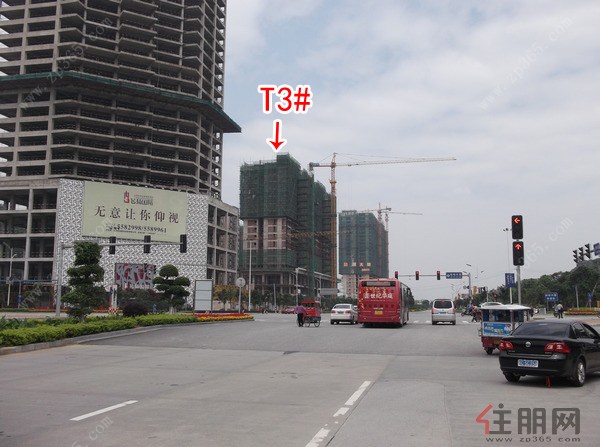 临桂新区楼盘飞扬国际目前主推户型为T3#楼复式房源