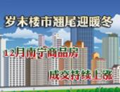 岁末楼市翘尾迎暖冬 12月南宁商品房成交再涨3.95%
