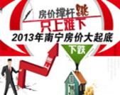 房价撑杆跳只上难下 2013年南宁房价大起底