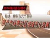 2014年柳州六县踩盘综述：楼市带动县份城市化发展