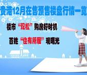 贵港12月楼盘行情一览 楼市“双松”购房好时机