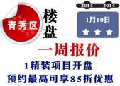 青秀区楼盘一周报价：1精装项目开盘 预约**可享85折优惠